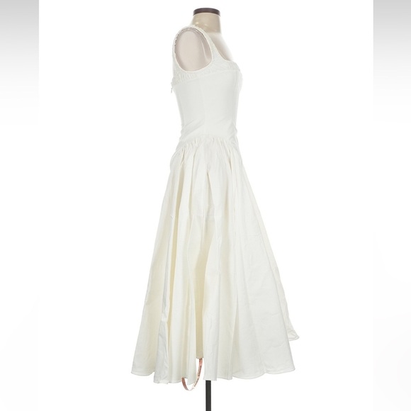 House of CB Dorothy white cotton midi sundress - Picture 14 of 16